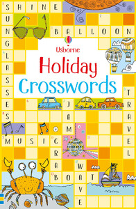 Книги с логическими заданиями: Holiday crosswords [Usborne]