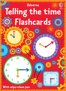 Обучение счёту и математике: Telling the time flash cards