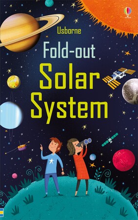 Книги про космос: Fold-out solar system [Usborne]