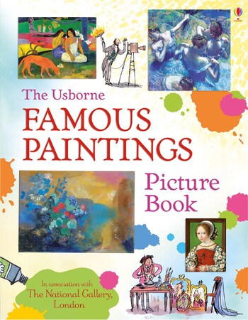 Для младшего школьного возраста: Famous paintings picture book