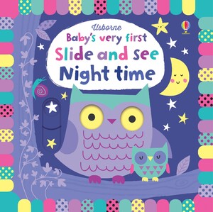 З рухомими елементами: Baby's very first slide and see night time