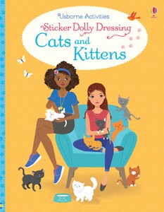 Книги про животных: Cats and kittens [Usborne]