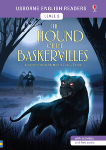 Навчання читанню, абетці: The Hound of the Baskervilles - English Readers Level 3 [Usborne]