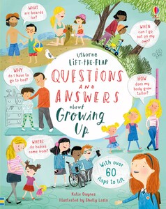 Интерактивные книги: Lift-the-Flap Questions & Answers about Growing Up (9781474940122) [Usborne]