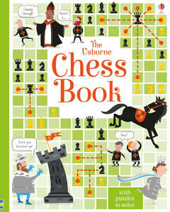 Розвивальні книги: The Usborne chess book – with puzzles