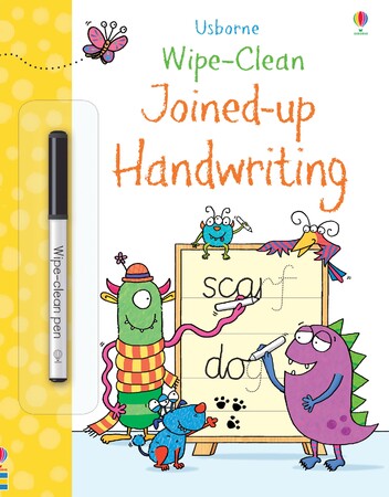 Обучение письму: Wipe-clean joined-up handwriting