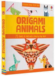 Книги про животных: Origami animals [Usborne]