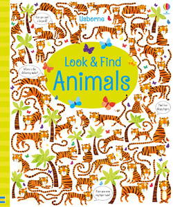 Развивающие книги: Look and find animals