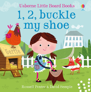 Книги для дітей: 1, 2, buckle my shoe [Usborne]