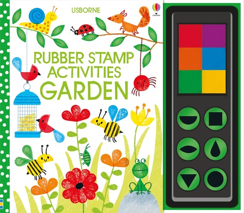 Животные, растения, природа: Rubber stamp activities garden [Usborne]