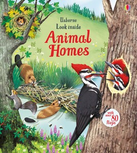 Книги про животных: Look inside animal homes [Usborne]