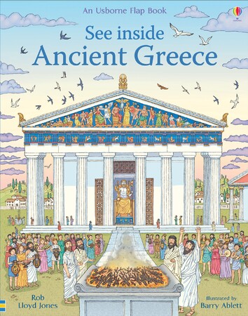 З віконцями і стулками: See inside Ancient Greece [Usborne]