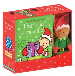 Тактильні книги: That's not my elf... book and toy