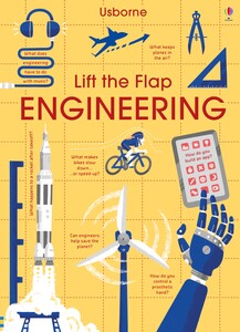 Книги для дітей: Lift-the-flap engineering [Usborne]