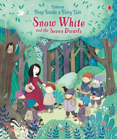 Художественные книги: Peep inside a fairy tale: Snow White and the Seven Dwarfs [Usborne]