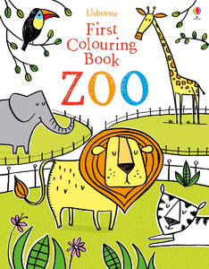 Творчество и досуг: Zoo - First colouring books