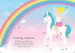 Unicorns - Little sticker dolly dressing [Usborne] дополнительное фото 2.