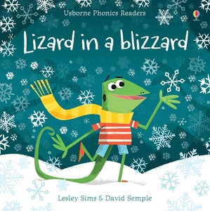 Художні книги: Lizard in a Blizzard [Usborne]