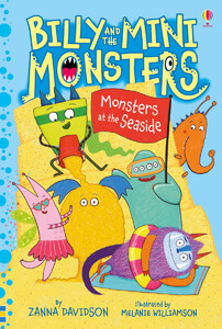 Книги для детей: Billy and the Mini Monsters – Monsters at the Seaside [Usborne]