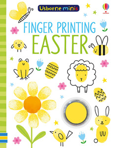 Рисование, раскраски: Finger Printing Easter [Usborne]