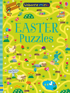 Книги для дітей: Easter Puzzles [Usborne]