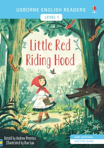 Навчання читанню, абетці: Little Red Riding Hood - English Readers Level 1 [Usborne]