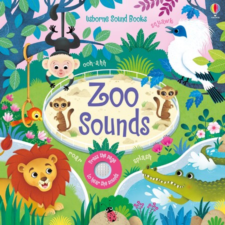 Музичні книги: Zoo sounds [Usborne]