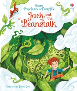 Художні книги: Peep Inside a Fairy Tale Jack and the Beanstalk [Usborne]