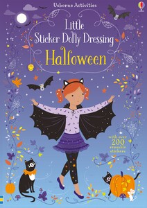 Книги на Хэллоуин: Little Sticker Dolly Dressing Halloween [Usborne]