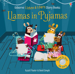 Розвивальні книги: Llamas in pyjamas - Listen and learn stories [Usborne]