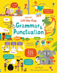Книги для детей: Lift-the-Flap Grammar and Punctuation [Usborne]