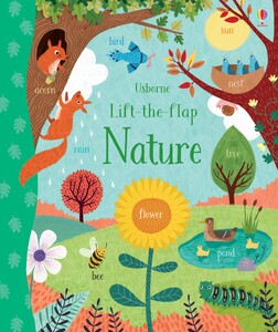 Книги для дітей: Lift-the-flap nature [Usborne]
