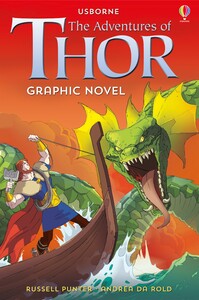Книги для дітей: The Adventures of Thor graphic novel [Usborne]