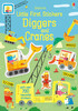 Little First Stickers Diggers and Cranes [Usborne]