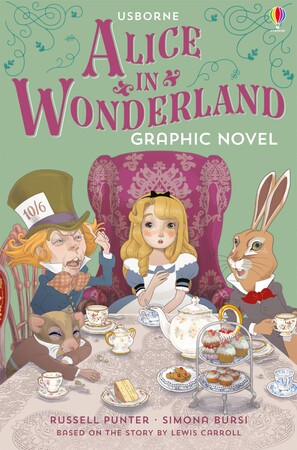 Художні книги: Alice in Wonderland Graphic Novel [Usborne]