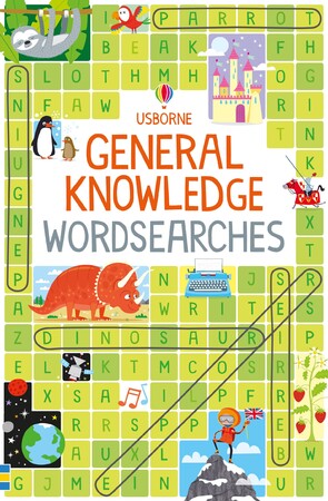 Навчання читанню, абетці: General knowledge wordsearches [Usborne]