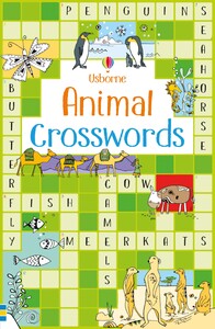 Книги с логическими заданиями: Animal crosswords