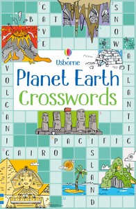 Книги с логическими заданиями: Planet Earth Crosswords [Usborne]