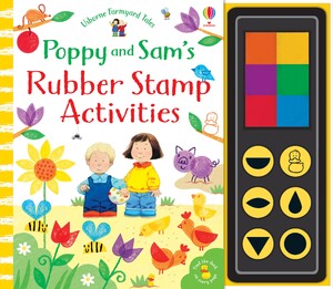Книги для детей: Poppy and Sam's Rubber Stamp Activities [Usborne]