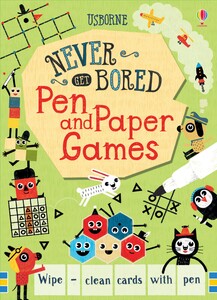Книги з логічними завданнями: Pen and Paper Games [Usborne]