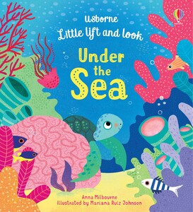 Книги для дітей: Little Lift and Look Under the Sea [Usborne]