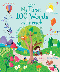 Обучение чтению, азбуке: My first 100 words in French [Usborne]