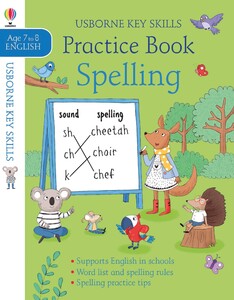 Обучение чтению, азбуке: Spelling Practice Book 7-8 [Usborne]