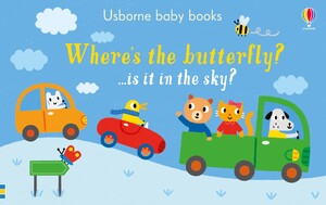 Книги про тварин: Where's the Butterfly? [Usborne]