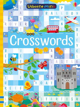 Книги с логическими заданиями: Crosswords [Usborne]