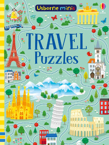 Книги с логическими заданиями: Travel puzzles [Usborne]