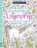 Unicorns colouring book with rub-down transfers [Usborne]