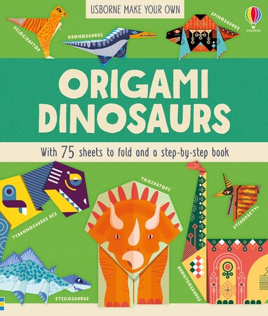 Вироби своїми руками, аплікації: Origami dinosaurs