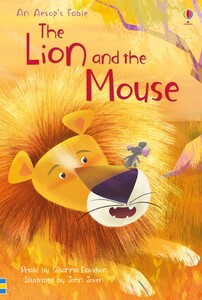 Книги для детей: The Lion and the Mouse (First Reading Level 3) [Usborne]