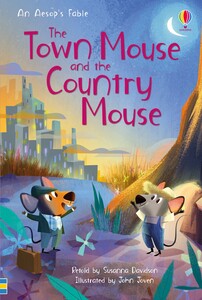 Книги для детей: The Town Mouse and the Country Mouse First Reading Level 3 [Usborne]